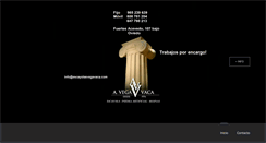 Desktop Screenshot of escayolasvegavaca.com